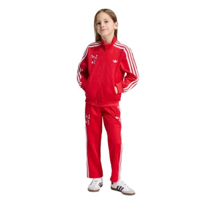 Adidas Originals Kids' Girls Preschool Adidas  X Disney Firebird Tracksuit In Red