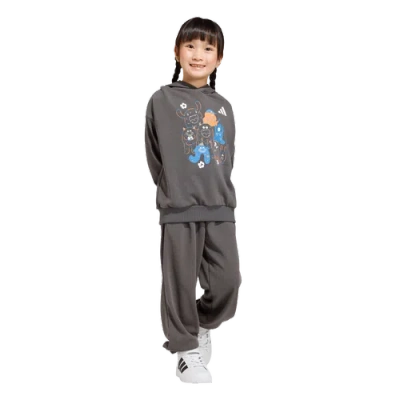 Adidas Originals Kids' Girls Preschool Adidas Adidas Tiro_nster Sweatshirt & Jogger Set In Black