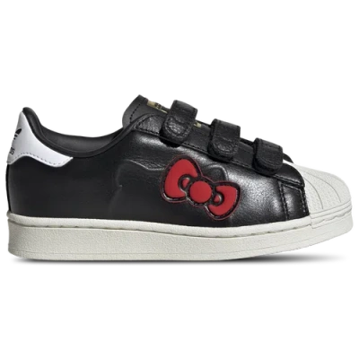 Adidas Originals Girls Preschool   Superstar X Hello Kitty In Black/white/red