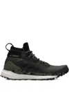 Adidas Originals Gore-tex Free Hiker "raw Khaki / Core Black / St Desert Sand" Sneakers In Black