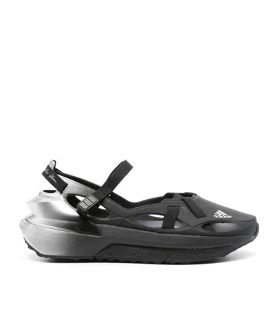 Adidas Originals Gradient Touch-strap Sneakers In Black