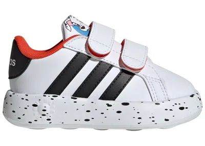 Pre-owned Adidas Originals Grand Court 2.0 101 Sportswear Sneakers In Cloud White/core Black/bold Orange