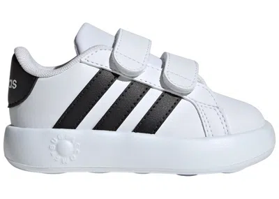 Pre-owned Adidas Originals Grand Court 2.0 Comfort Sole Sneakers In Cloud White/core Black In Multi