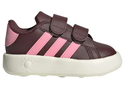 Pre-owned Adidas Originals Grand Court 2.0 Sneakers In Aurora Ruby/bliss Pink/off White