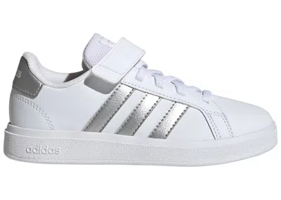 Pre-owned Adidas Originals Grand Court 2.0 Sneakers In Cloud White/matte Silver