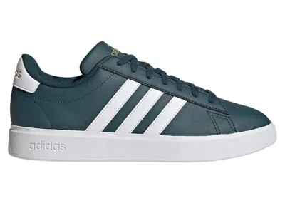 Pre-owned Adidas Originals Grand Court 2.0 (women's) Sneakers In Arctic Night/cloud White/gold Metallic