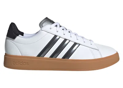 Pre-owned Adidas Originals Grand Court 2.0 (women's) Sneakers In Clear Pink/better Scarelet Red/core Black