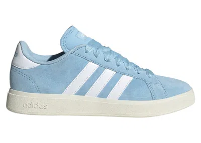Pre-owned Adidas Originals Grand Court Base 00s (women's) Sneakers In Clear Sky Blue/cloud White/off White