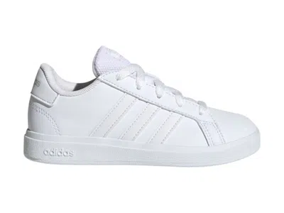 Pre-owned Adidas Originals Grand Court Lifestyle Grey Sneakers In Cloud White/grey One