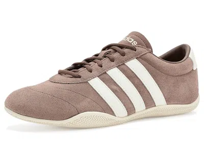 Adidas Originals Grand Court Low Shoes Women's Boots Earth Strata/off White/earth Strata: 7.5 B - Medium In Pink