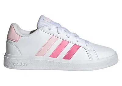 Pre-owned Adidas Originals Grand Court Sneakers In Clear Pink/bliss Pink/pink Fusion