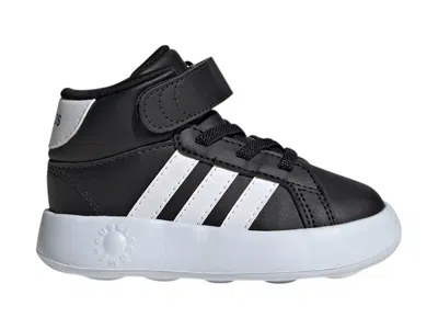 Pre-owned Adidas Originals Grand Court Sneakers In Core Black/cloud White