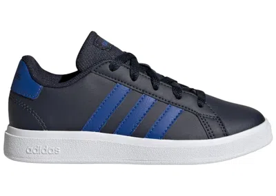 Pre-owned Adidas Originals Grand Court Sneakers In Legend Ink/royal Blue/cloud White