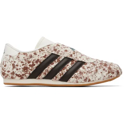 Adidas Originals Gray And Brown Pony Print Taekwondo Trainers In Multi