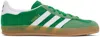 Adidas Originals Gazelle Indoor Sneakers In Green