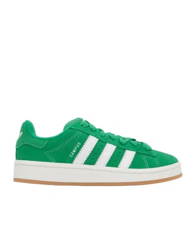 Adidas Originals Green Campus 00s Sneakers In Semi Court Green / C