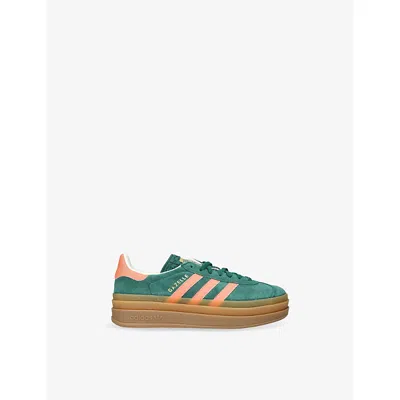 Adidas Originals Kids' Gazelle Bold Suede Low-top Trainers