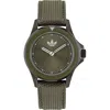 Adidas Originals Green Fabric Watch