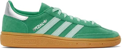 ADIDAS ORIGINALS GREEN HANDBALL SPEZIAL SNEAKERS