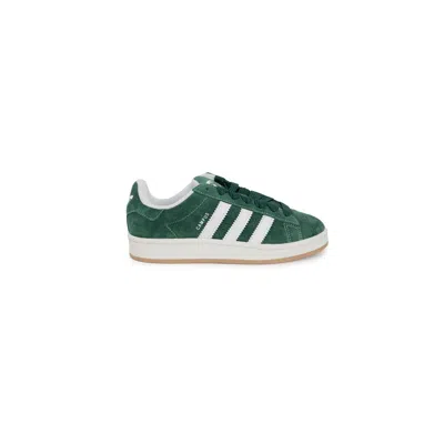 ADIDAS ORIGINALS GREEN SUEDE LEATHER SNEAKER