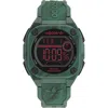 Adidas Originals Green Synthetic Digital Watch In Green