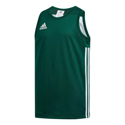 Adidas Originals (gs) Adidas 3g Spee Reversible Jersey 'forest Green White'