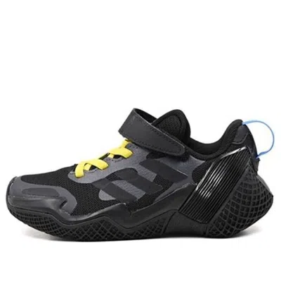 Adidas Originals (gs) Adidas 4uture Running Shoes 'black Blue Yellow'