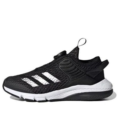 Adidas Originals (gs) Adidas Activeflex Boa J 'black Silver Metallic' In Multi