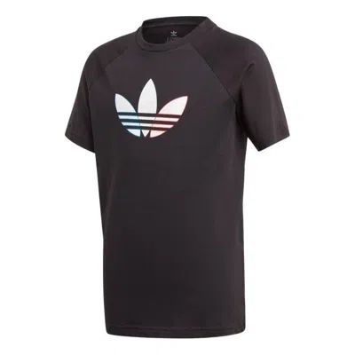 Adidas Originals (gs) Adidas Adicolor Graphic T-shirt 'black White'