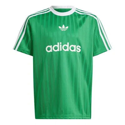 Adidas Originals (gs) Adidas Adicolor T-shirt Asia Sizing 'green'