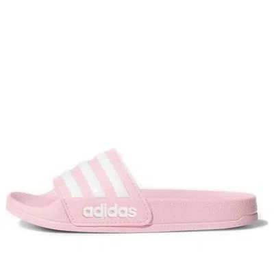 Adidas Originals (gs) Adidas Adilette Shower Slides J 'true Pink'