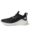 Adidas Originals (gs) Adidas Alphabounce+ Parley 'black White' In Multi