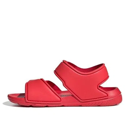 Adidas Originals (gs) Adidas Altaswim J 'scarlet' In Red