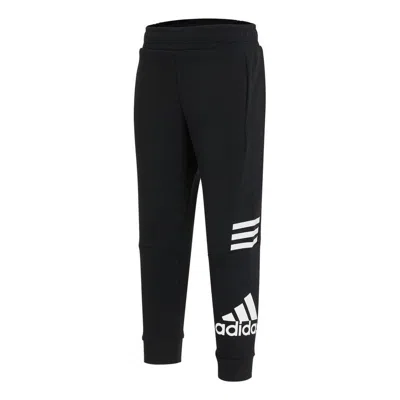 Adidas Originals (gs) Adidas Badge Of Sport Jogger Pants Asia Sizing 'black White'