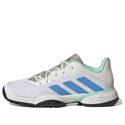 Adidas Originals (gs) Adidas Barricade Tennis Shoes 'white Pulse Blue'
