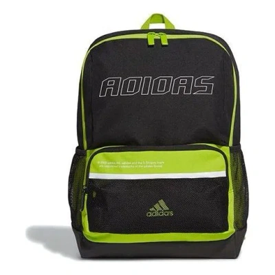 Adidas Originals (gs) Adidas Classic Backpack 'black Green' In Multi