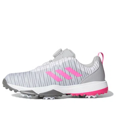 Adidas Originals (gs) Adidas Codechaos Boa J 'grey Screaming Pink' In Gray