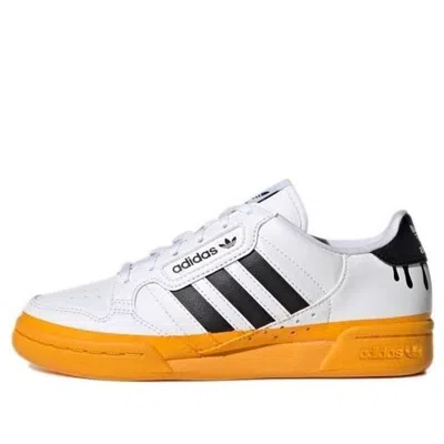 Adidas Originals (gs) Adidas Continental 80 Stripes 'white Black Team Colleg Gold'