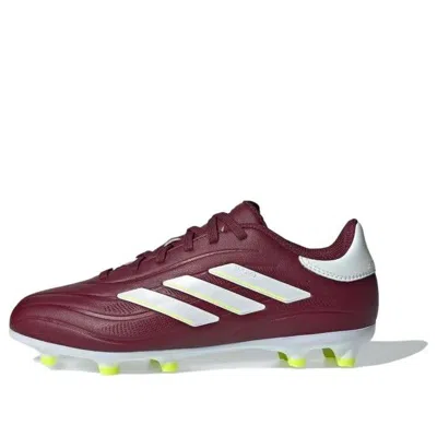 Adidas Originals (gs) Adidas Copa Pure 2 League Fg 'energy Citrus Pack' In Burgundy