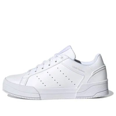 Adidas Originals (gs) Adidas Court Tourino Shoes 'triple White'