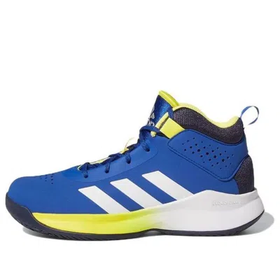 Adidas Originals (gs) Adidas Cross 'em Up 5 Wide 'royal Blue'