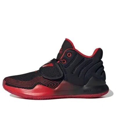 Adidas Originals (gs) Adidas Deep Threat Primeblue J 'black Vivid Red'