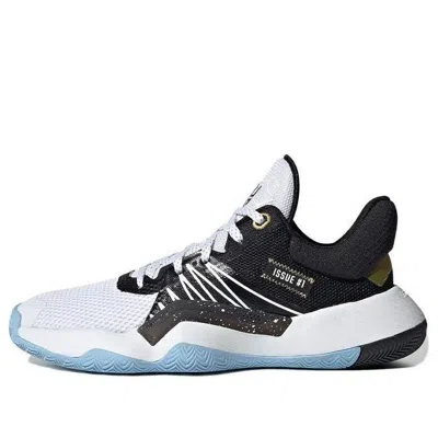 Adidas Originals (gs) Adidas D.o.n. Issue #1 'metallic Gold' In Black