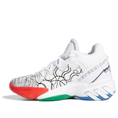 Adidas Originals (gs) Adidas D.o.n. Issue #2 Little 'determination Over Negativity' In White