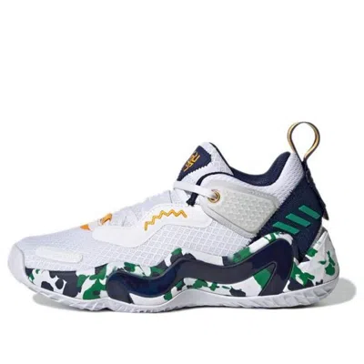 Adidas Originals (gs) Adidas D.o.n. Issue #3 'utah Jazz' In White