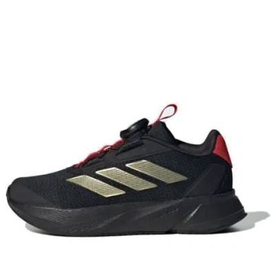 Adidas Originals (gs) Adidas Duramo Sl Boa Cny 'black Gold Red' In Multi