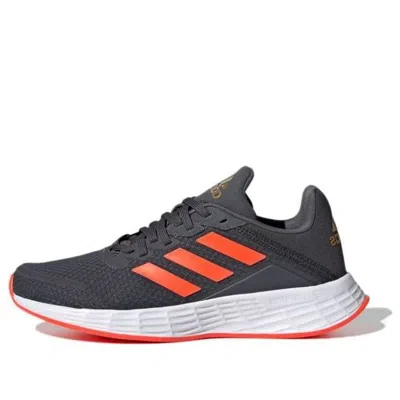 Adidas Originals (gs) Adidas Duramo Sl 'gray Red White' In Black