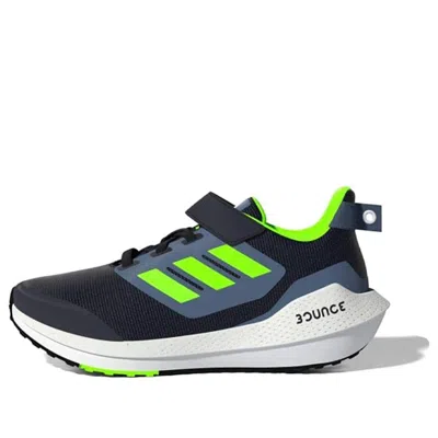 Adidas Originals (gs) Adidas Eq21 Run 2.0 Bounce Sport Running 'black Solar Green'