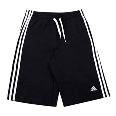 Adidas Originals (gs) Adidas Essentials 3-stripes Shorts 'black White'