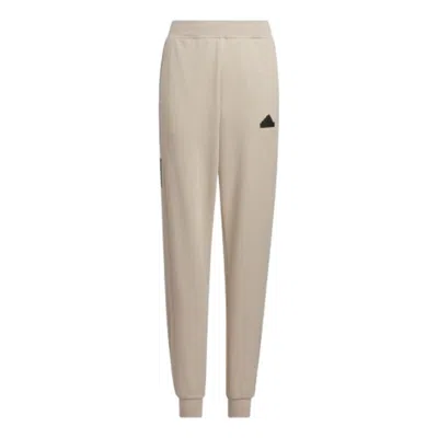 Adidas Originals (gs) Adidas Essentials Sports Pants 'beige' In Gold